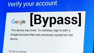 How to Bypass Google FRP lock on any Android phones