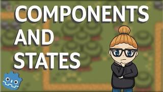 Combining States and Components in Godot | Zelda-like dev log | Hekla the Witch