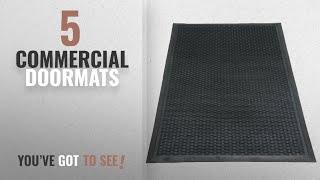 Top 10 Commercial Doormats [2018 ]: Rubber-Cal 03-239-LI "DuraScraper Linear" Commercial Rubber