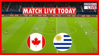 Canada vs Uruguay LIVE  Copa América - 3rd place  Watch Match LIVE Today