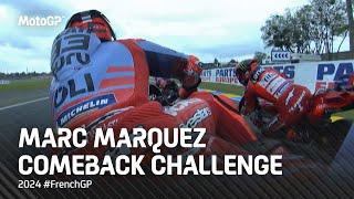 13th ⏩ 2nd from Marc Marquez' onboard  | 2024 #FrenchGP