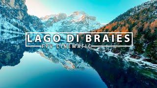 IL LAGO di BRAIES come NON LO AVETE MAI VISTO | Cinematic FPV • Dolomiti