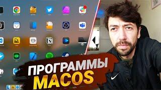 Программы на моем MacBook. Только самое нужное