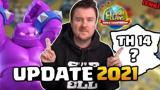 Clash of Clans Update 2021 NEWS | Townhall 14, NEW Feature, Clash Worlds