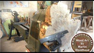 Woodturning Dead Elm