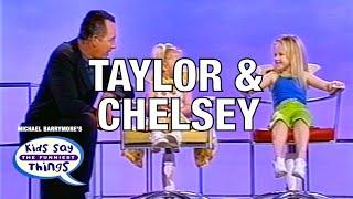 FULL INTERVIEW Taylor and Chelsey - Kids Say the Funniest Things - Michael Barrymore 90s