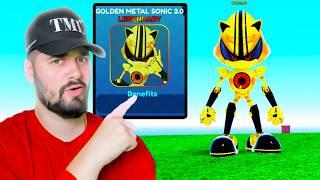 Unlock Gold Metal Sonic 3.0 FAST! (Sonic Speed Simulator)