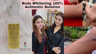 Body Whitening 100% Authentic Dr.Alvin AHA MAX Serum Lotion|শরীর ও মুখ ফর্সা |দাগ মুক্ত তক্ক |