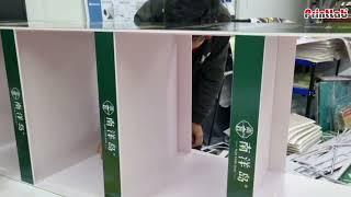 Floor Display Standee Process | How to make PVC Floor Display Standee