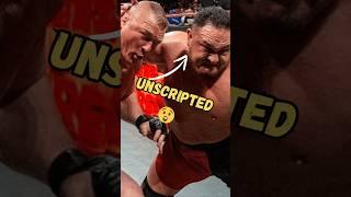 Samoa Joe reveals real life heat with Brock Lesnar  #wwe