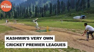 It’s cricket season in Kashmir as passionate players from remote villages hold own premier leagues