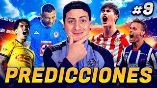  ¡MIS PREDICCIONES DE LA JORNADA 9 LIGAMX! 