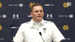 @NDFootball | Chip Long Media Day Press Conference (8.21.19)