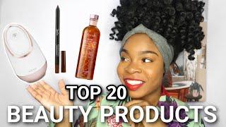 TOP 20 BEAUTY PRODUCTS OF 2021 | MY CURRENT FAVORITES | VLOGMAS | TAM KAM