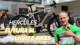 Hercules Futura SL auf der Eurobike 2024 vorgestellt 🪶 | Hercules Futura SL I-12, Futura I-11 & I-9