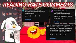 Reading my hate comments (funny)