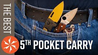 Best EDC Knives for 5th Pocket Carry of 2021 - Finally Using That Small Pocket on Your Jeans