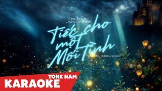 TIẾC CHO MỘT MỐI TÌNH - KARAOKE TONE NAM ( BEAT GỐC ) CÓ BÈ | HUYỀN ZOE