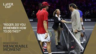 Roger Federer's Coin Toss | Laver Cup 2023