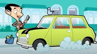 Cleaning The Car | Mr. Bean | Cartoons for Kids | WildBrain Bananas