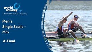 2024 World Rowing Cup I - Varese, Italy - Men's Single Sculls (M1x) A-final