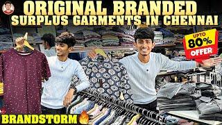 Original Branded Surplus Garments in Chennai | Upto 80% Offer | BrandStorm | Naveen's Thought