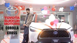 TOYOTA SUKKUR MOTORS | NEW CORROLA CROSS FIRST LOCALY BUILD HYBRID | ASGHAR KHOSO