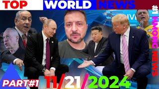 XOV XWM HMOOB#1 WORLD NEWS: 11/21/2024PUTIN TSIS KAM NRES ROG, EUROPE NPAJ TUB ROG, NTSHAI WW3