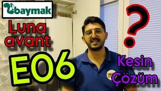 BAYMAK KOMBİ E06 ARIZASI NASIL GİDERİLİR ? EKRANDA 99 YAZIYOR !