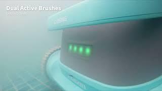 CHASING CM600 double active brush, super cleaning power, leaves no stains!