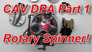 How a Diesel Injector Pump works CAV DPA Build Part 1