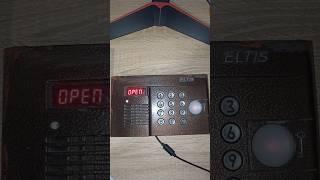 Как сменить время открытия замка на ELTIS CP100 полное видео программирование на канале по подсказке