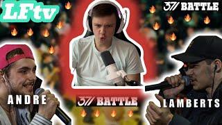 Lambert ko?!?! Reaction Andre vs Lamberts @371Clique battle