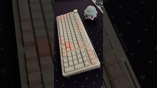 unboxing a green full-sized custom mechanical keyboard ⋆⁺₊⋆#mechanicalkeyboard #keyboard #typing