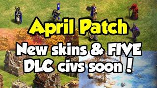 The upcoming AoE2 patch is epic! (April patch notes summary)