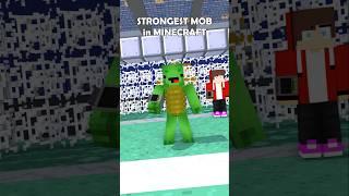 Mikey The Strongest Mob in Minecraft #minecraftshorts #minecraft