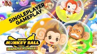 Super Monkey Ball Banana Rumble - Switch Gameplay - Singleplayer