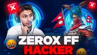 ZEROX FF Hacker EXPOSE !!  @ZeroxFF@NonstopGaming_