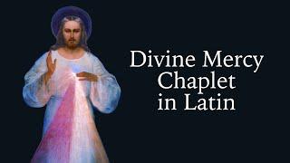 Chaplet of Divine Mercy in Latin (Corona Divinae Misericordiae)