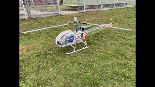 Full scale  "Aérospatiale SA 315 Lama", mit Jakadofsky SR Starwood Turbine