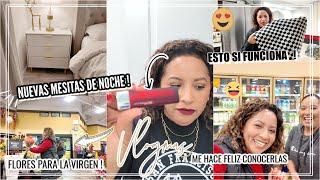 VLOGMAS 2024 NUEVAS MESITAS DE NOCHE PARA MI RECAMARA ME HACE MUY FELIZ CONOCERLAS 🩷