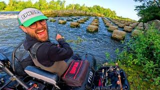 Découverte de Barrages Incroyables pour Pêcher le Carnassier en Float-Tube !