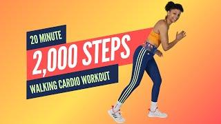 BURN FAT With This 20 Minute 2000 Step Walking Workout!