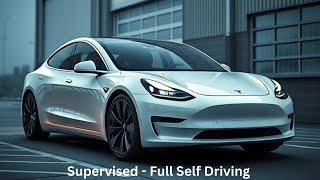 2024 Tesla Model 3 - Supervised Full Self Driving Las Vegas - Navigate to Chipotle  - 12.5.6.3