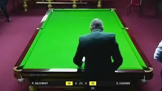 RIBSA - IRISH OPEN BILLIARDS - P. GILCHRIST vs D. CAUSIER