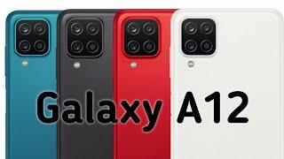 Samsung Galaxy A12 First Look, Colors, Design, Specification #GalaxyA12