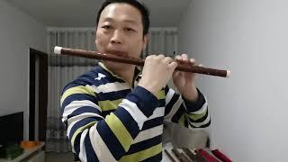E key dizi flute Chinese bamboo flute practice @Dan Tang