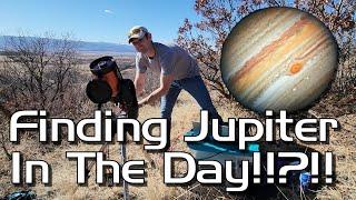 Photographing Jupiter in the Day - Hike, Kicked Out, Starlink Photobomb, Jupiter Photos!