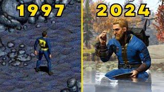Evolution of Fallout Games 1997-2024
