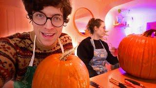 Carving The World's BIGGEST PUMPKINS